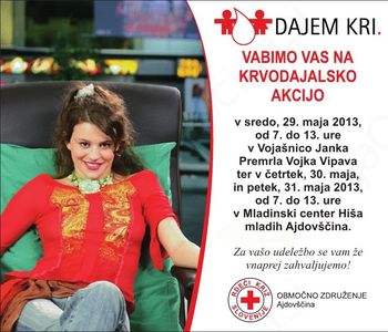 Krvodajalska akcija 2013