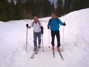 Franc in  Klemen  Kotnik sta "skočila"  v Tamar
