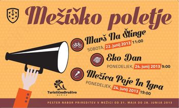 MEŽIŠKO POLETJE 2013 MEŽIŠKO POLETJE 2013