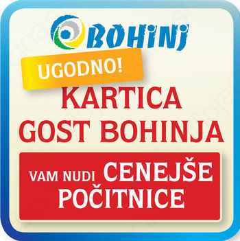 Kartica Gost Bohinja