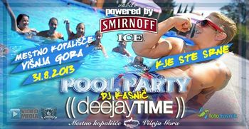 POOL PARTY v Mestnem kopališču Višnja Gora