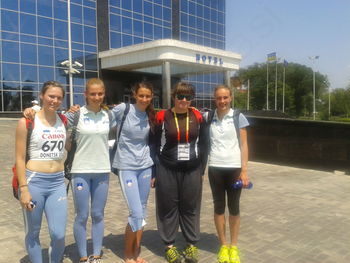 Maja Pogorevc in Urška Doberšek udeleženki mednarodnih atletskih tekmovanj pod okriljem Mednarodnega olimpijskega komiteja in IAAF Maja Pogorevc in Urška Doberšek udeleženki mednarodnih atletskih tekmovanj pod okriljem Mednarodnega olimpijskega komiteja in IAAF
