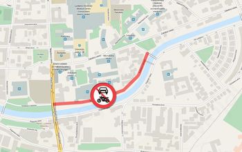 Šuštarjevo nabrežje brez avtomobilov