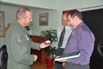 Z vodstvom vojašnice Jerneja Molana o civilno-vojaškem sodelovanju