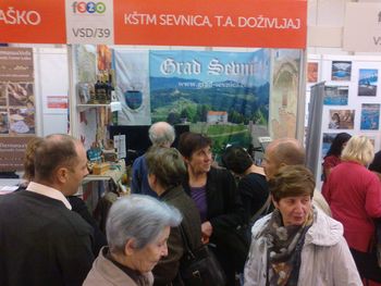 Predstavitev turistične ponudbe Občine Sevnica na Festivalu za tretje življenjsko obdobje Cankarjev dom, Ljubljana