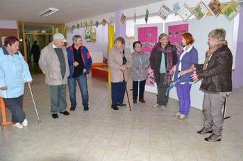 Stanovalci doma na obisku v šoli