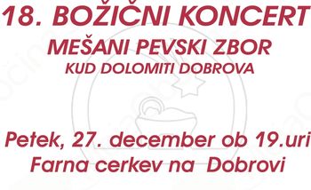 Vabilo na 18. božični koncert