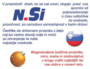 Voščilo NSi 