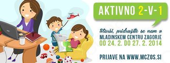 V Mladinskem centru Zagorje aktivnosti za starše in otroke