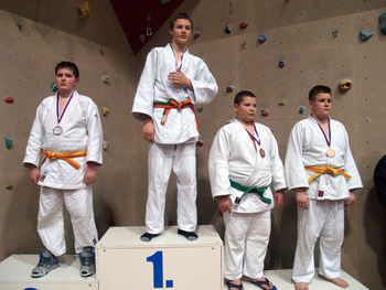 David Kraljić - 2. mesto v kategoriji nad 66 kg (U14) - (foto: MD)