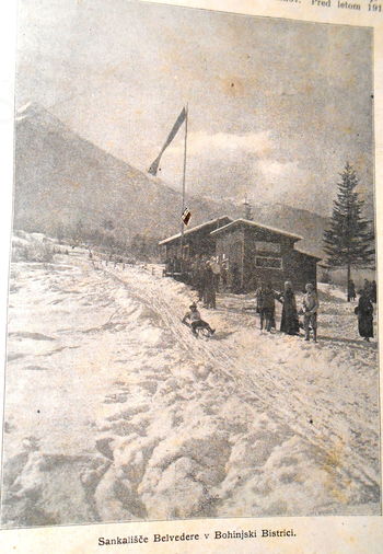 Sankališče Belvedere. Vir: Ilustrirani slovenski vestnik