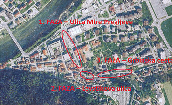  Obvestilo uporabnikom Ulice Mire Pregljeve, Levstikove ulice in Grbinske ceste v Litiji
