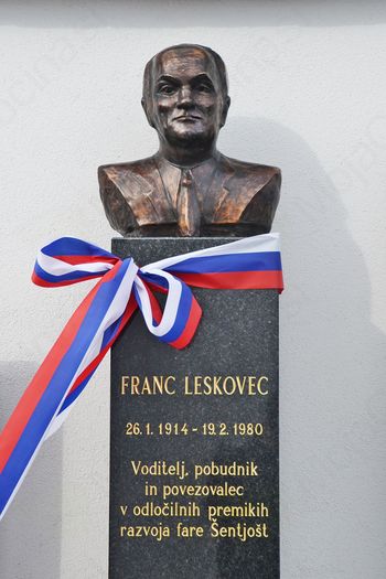 Spominsko obeležje Francu Leskovcu