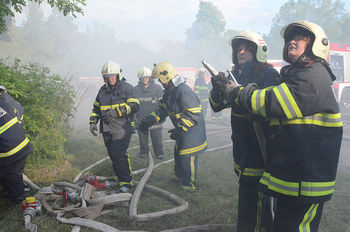 Operativna vaja gasilk Gasilske zveze Slovenske gorice