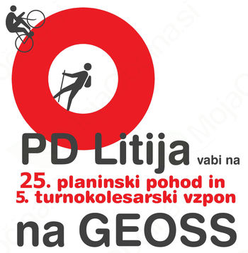 25. planinski pohod in 5. turnokolesarski vzpon na GEOSS, 31.maj 2014
