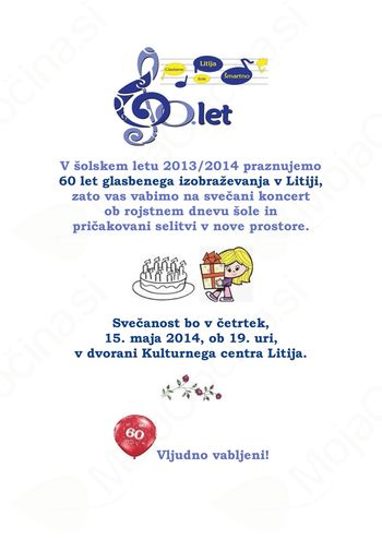 Plakat GŠ Litija-Šmartno