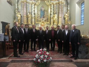 Slovenski oktet navdušil 