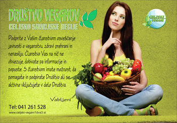 Društvo veganov celjsko savinjske regije