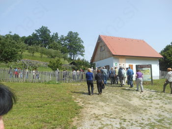 Prihod v muzej na prostem Rogatec.