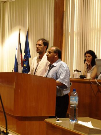 Združenje EpeKa, projektni vodja Romani Kafenava in Fatmir Bećiri, predsednik Romskega društva Romano Pralipe Maribor