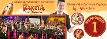 Pihalni orkester SVEA Zagorje in Matic Jere z zmagovalno »Lepo točajko«