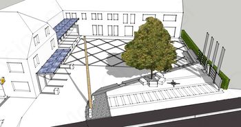Vloga za pridobitev gradbenega dovoljenja za obnovo centra vasi Križe vložena