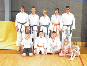 Preizkus znanja karatistov Karate kluba Mislinja