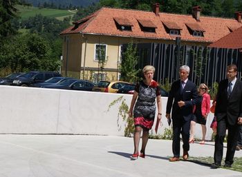 Odprtje nove zgradbe Srednje šole Ravne 