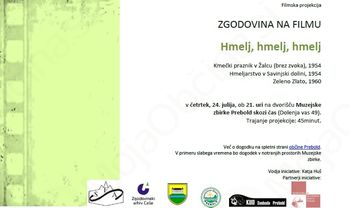 Vabilo na filmsko projekcijo 