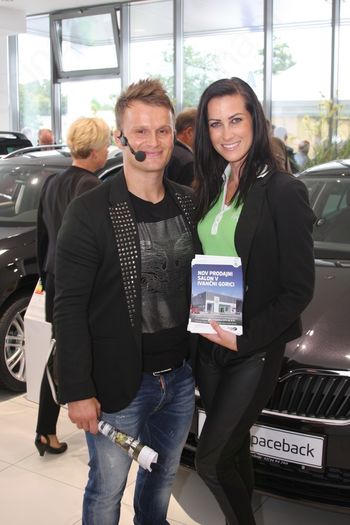 Pan Jan v Ivančni Gorici odprl nov salon vozil Škoda