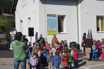 OTVORITEV VRTCA MEŽICA