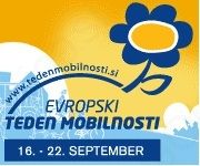 Evropski teden mobilnosti - "Naše ulice, naše odločitve"