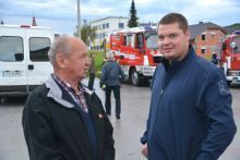 Srečanje starejših gasilk in gasilcev