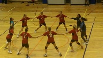 Prva zmaga starejših deklic ŽRD Litija