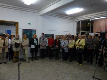 Prijetno srečanje z ljubitelji likovnih del Jožeta Megliča Prijetno srečanje z ljubitelji likovnih del Jožeta Megliča