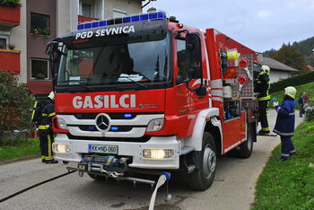 Zaščitno-reševalna vaja Krmelj 2014