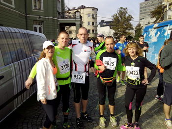 Tekači, ki smo se udeležili polmaratona 21 km.