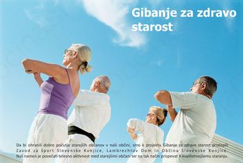 BREZPLAČNA VADBA ZA STAREJŠE OBČANE V ŠPORTNI DVORANI