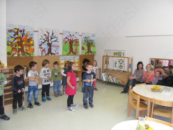 Popoldansko druženje s starši v vrtcu (Metuljčki)