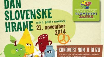 Tradicionalni slovenski zajtrk na osnovni šoli