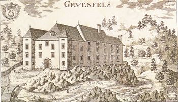 Odkritje ostankov gradu Gruenfels (Grinfels, Grünfels)