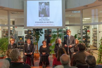 Po poteh Ksaverja Meška v Knjižnici Ksaverja Meška Slovenj Gradec 