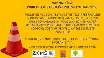 Preventivni dogodek za varnost v prometu: Varna Litija