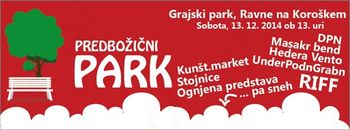 Predbožični Grajski park