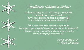 Voščilo župana