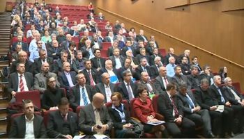 Župani in predstavniki vlade v Šentjurju o proračunu