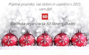 Voščilo SD SG
