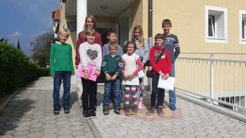 Nastop učencev GŠSK v centru Čebela