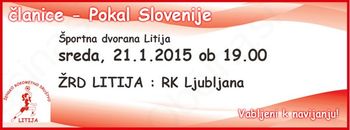 Rokometna tekma članic - Pokal Slovenije