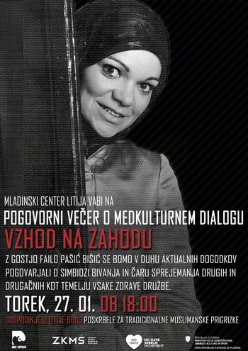 Vzhod na zahodu: Pogovorni večer o medkulturnem dialogu, 27.1.2015 Vzhod na zahodu: Pogovorni večer o medkulturnem dialogu, 27.1.2015